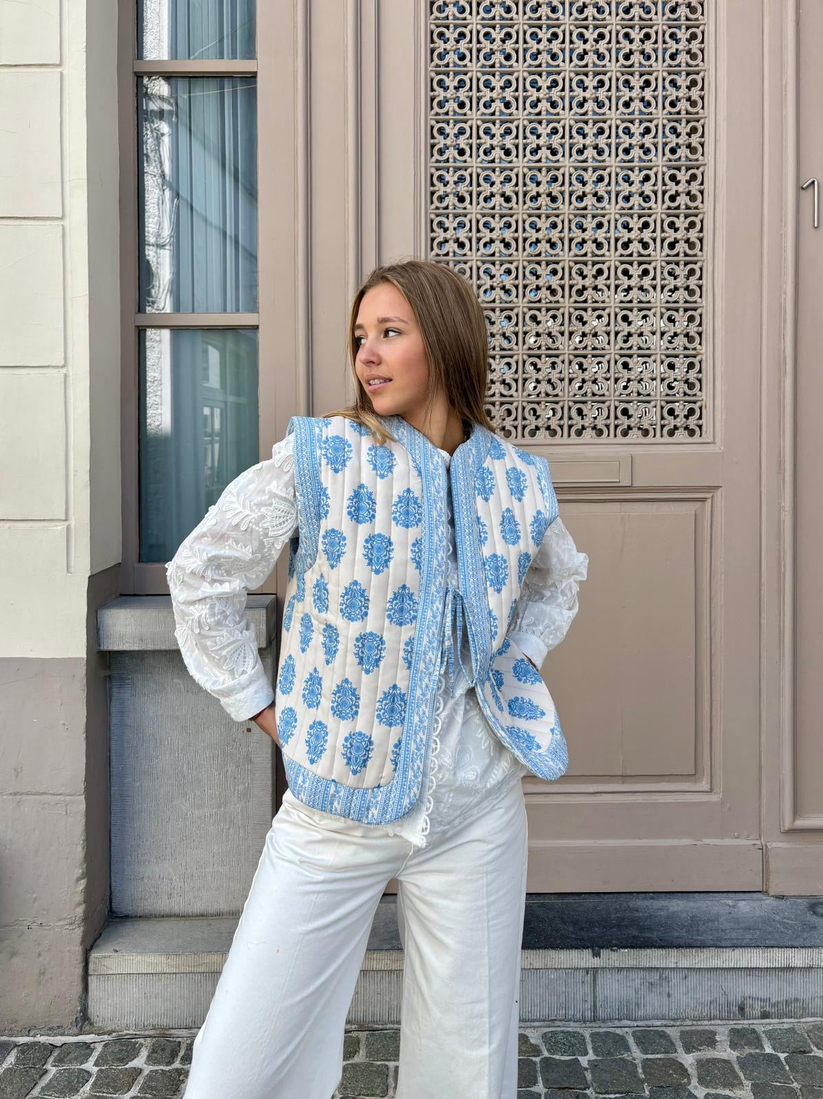 Veste bleue - ODILE