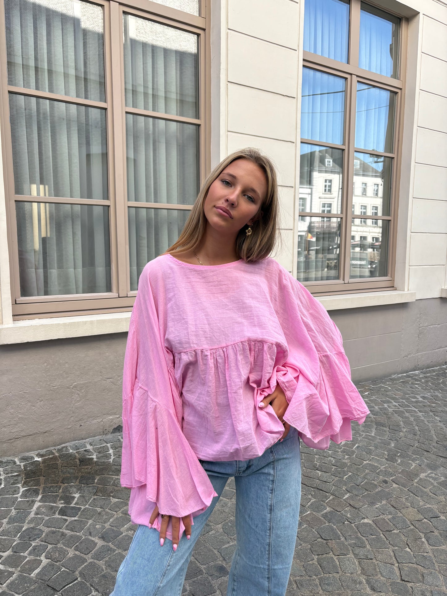 Chemisier rose - ALEXIA