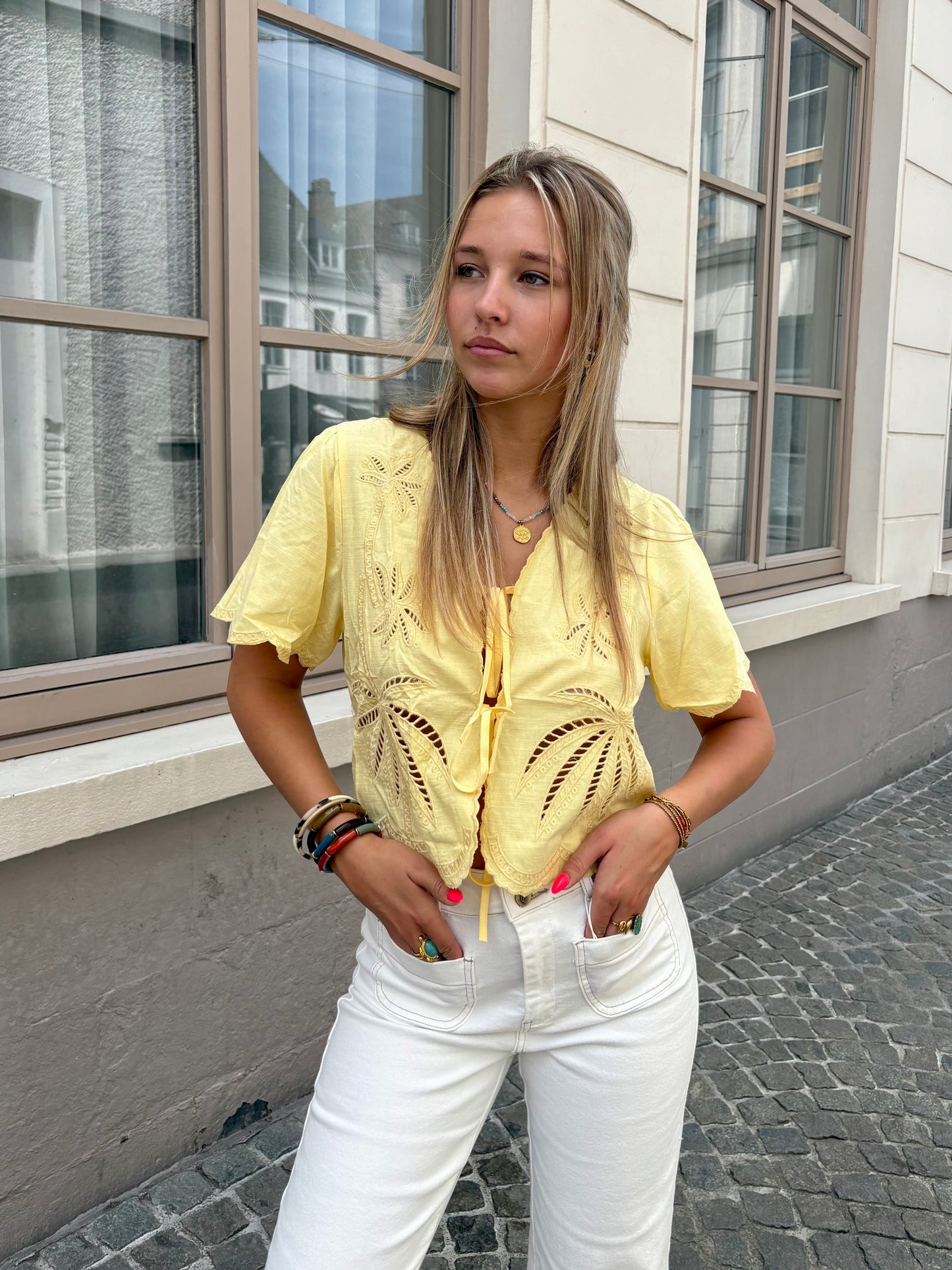 Blouse jaune - DORY