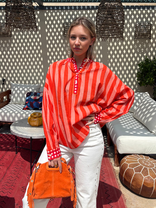 Chemise orange - STEF