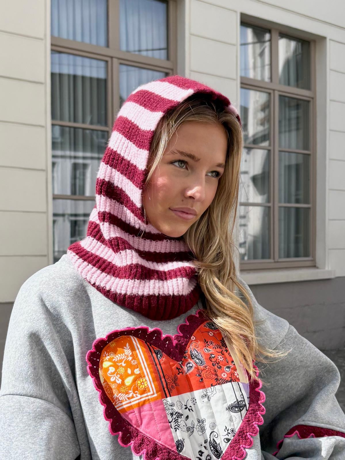 Cagoule rose - MEROSE