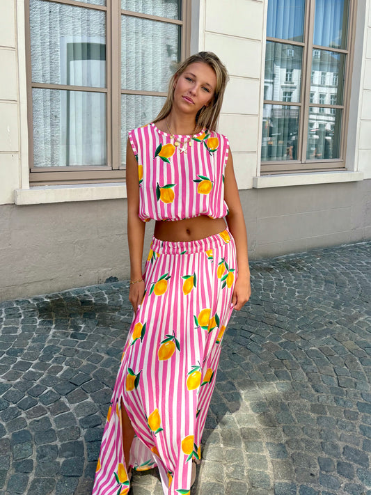 Ensemble rose - CITRON