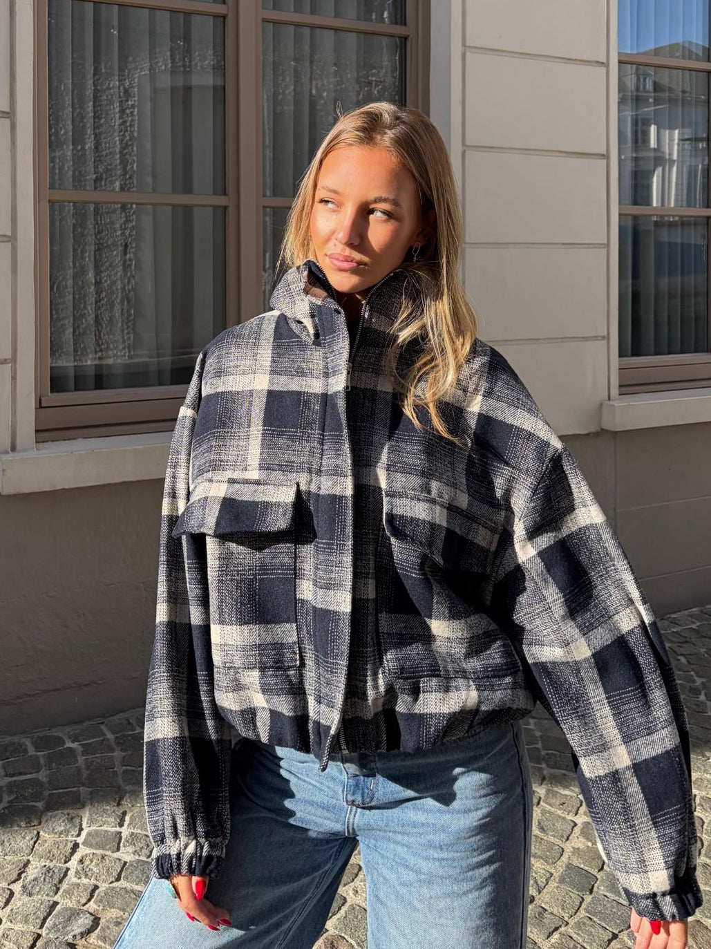 Veste bleue marine - POY