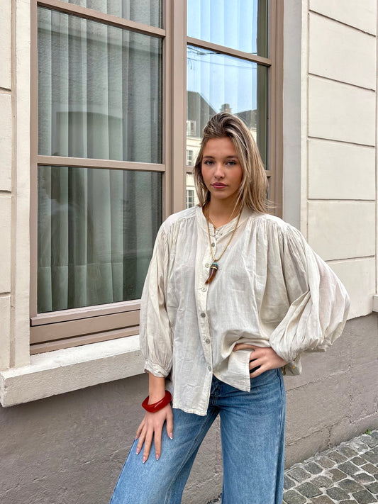 Chemisier beige - BULLE
