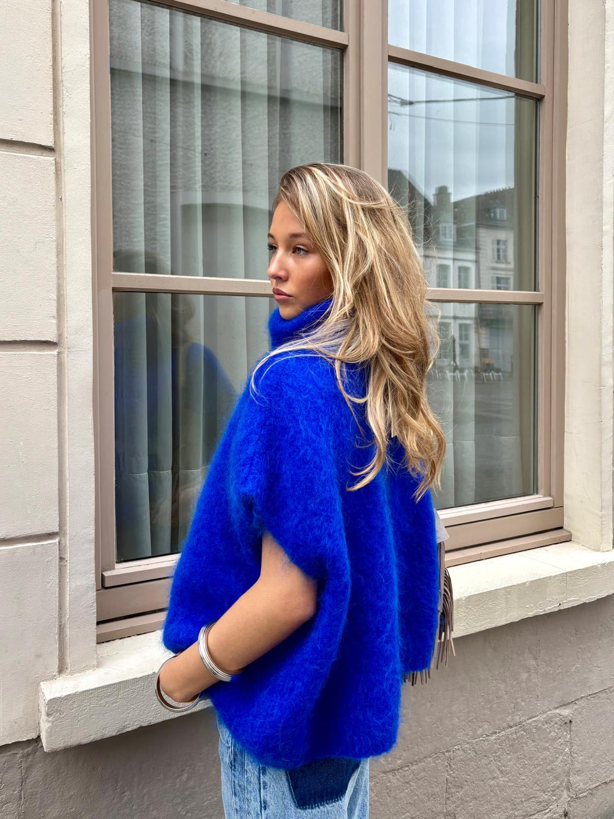 Pull bleu roi - CATHYA