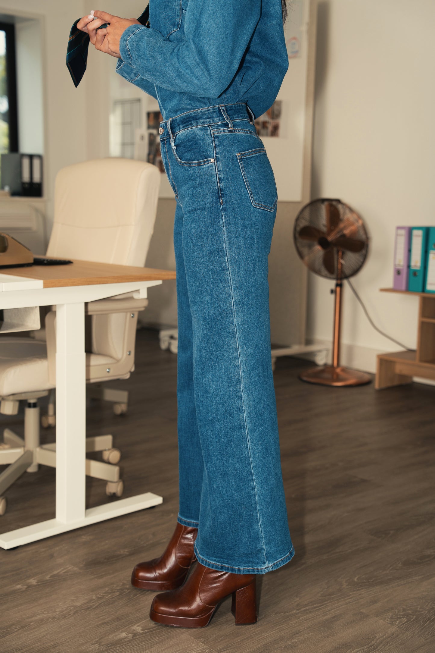 Jeans wide petite - PAOLA