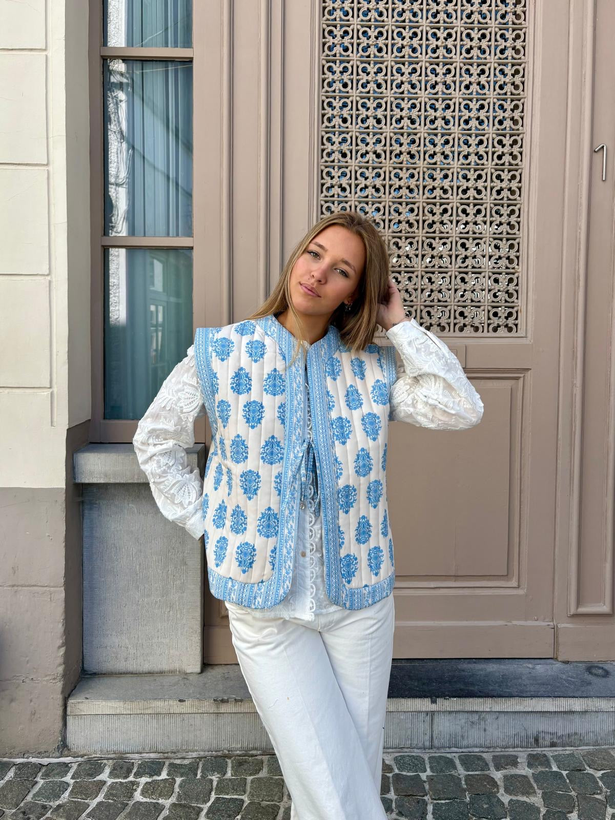 Veste bleue - ODILE
