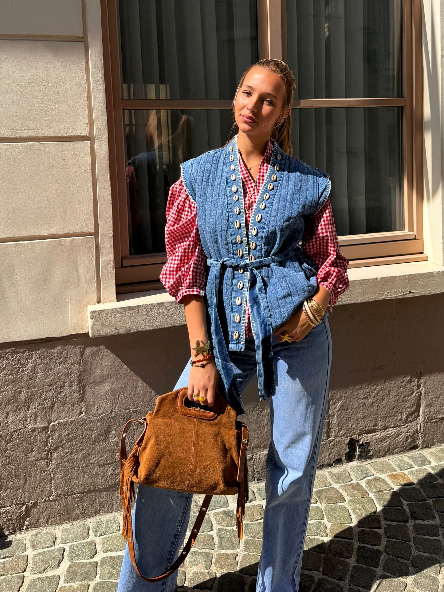 Boléro en jeans - SYLVIA
