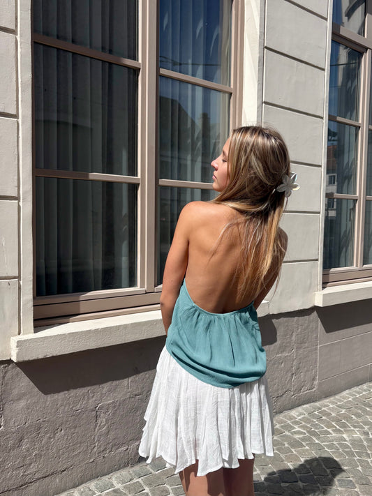 Haut turquoise - FANNY