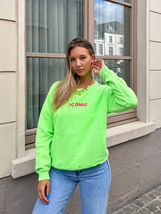 Sweat vert - ICONIC