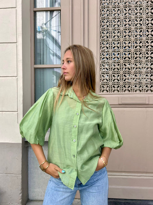 Chemisier vert - ASIA