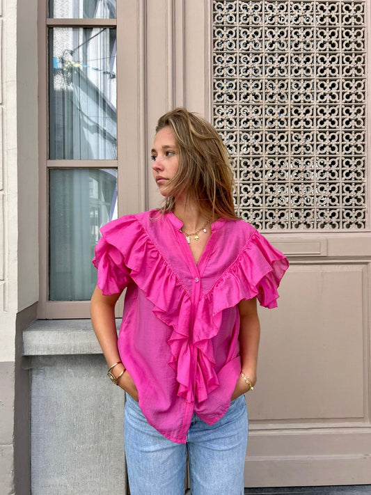 Chemise rose - BABA