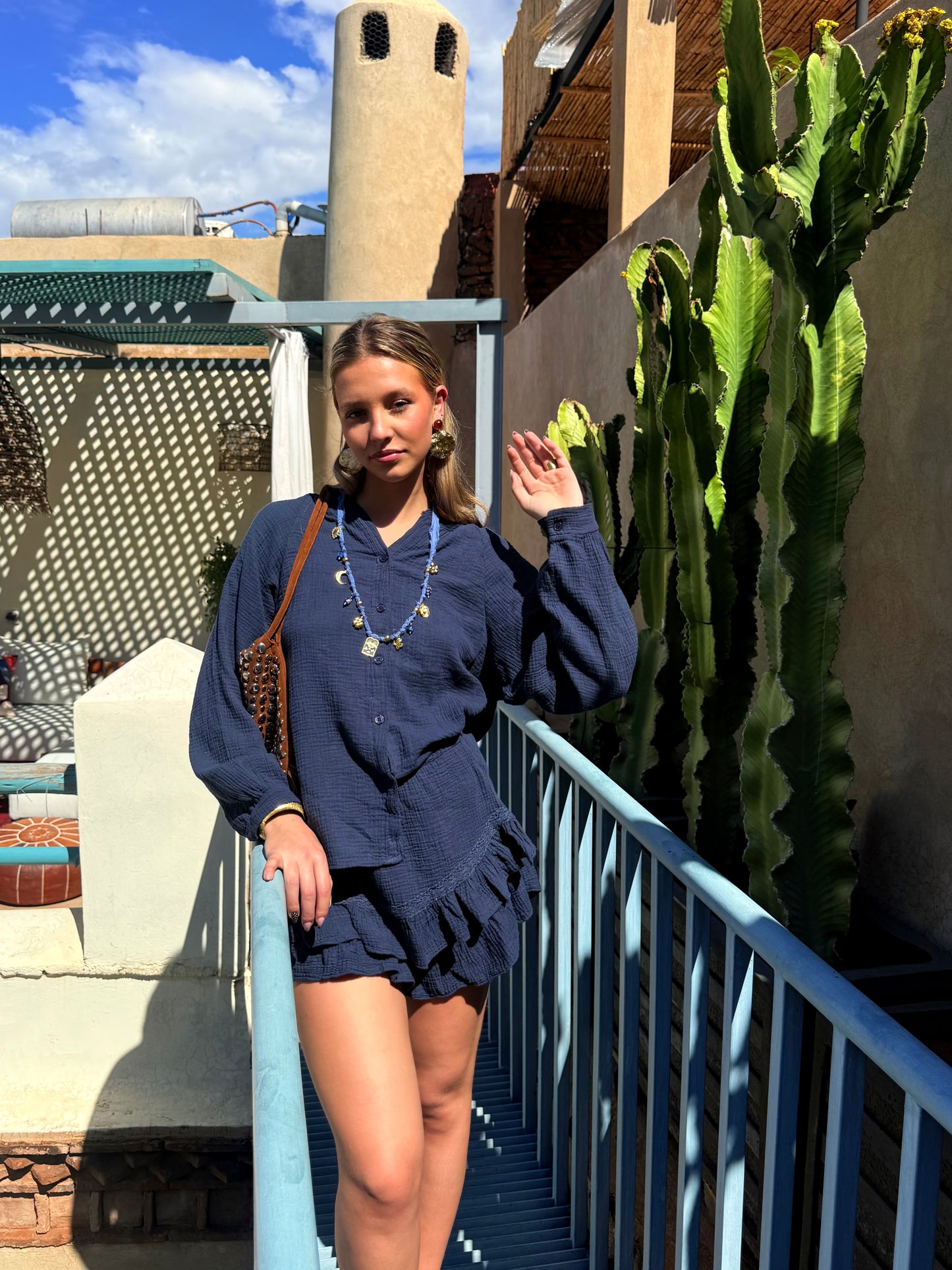 Ensemble bleu marine - GAELLE