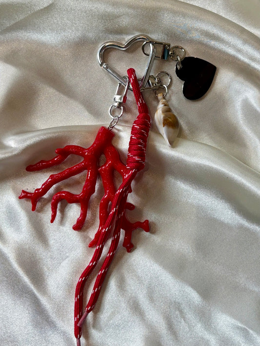 Accessoire de sac rouge - CORAIL