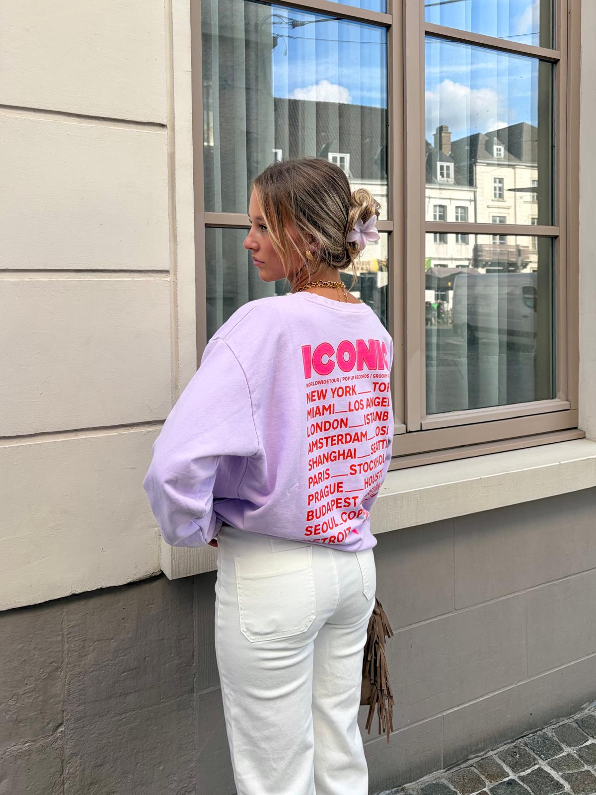 Sweat parme - ICONIC