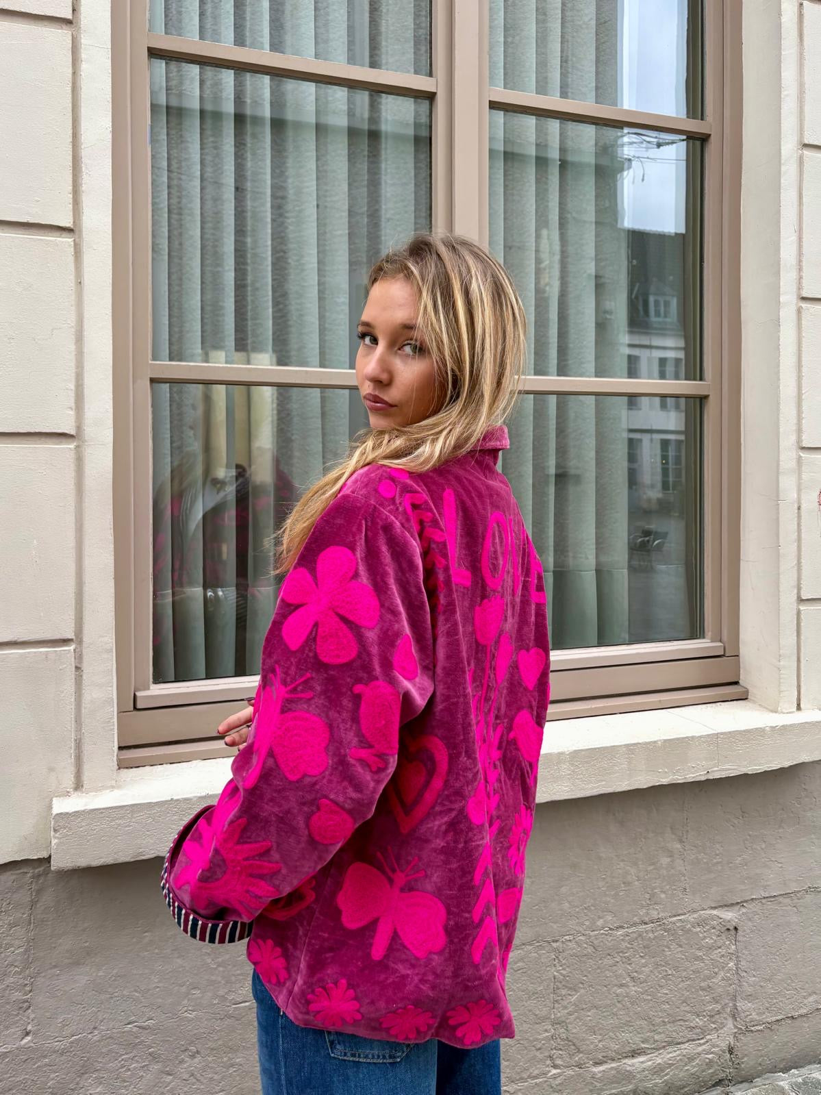 Veste bordeaux - LONA