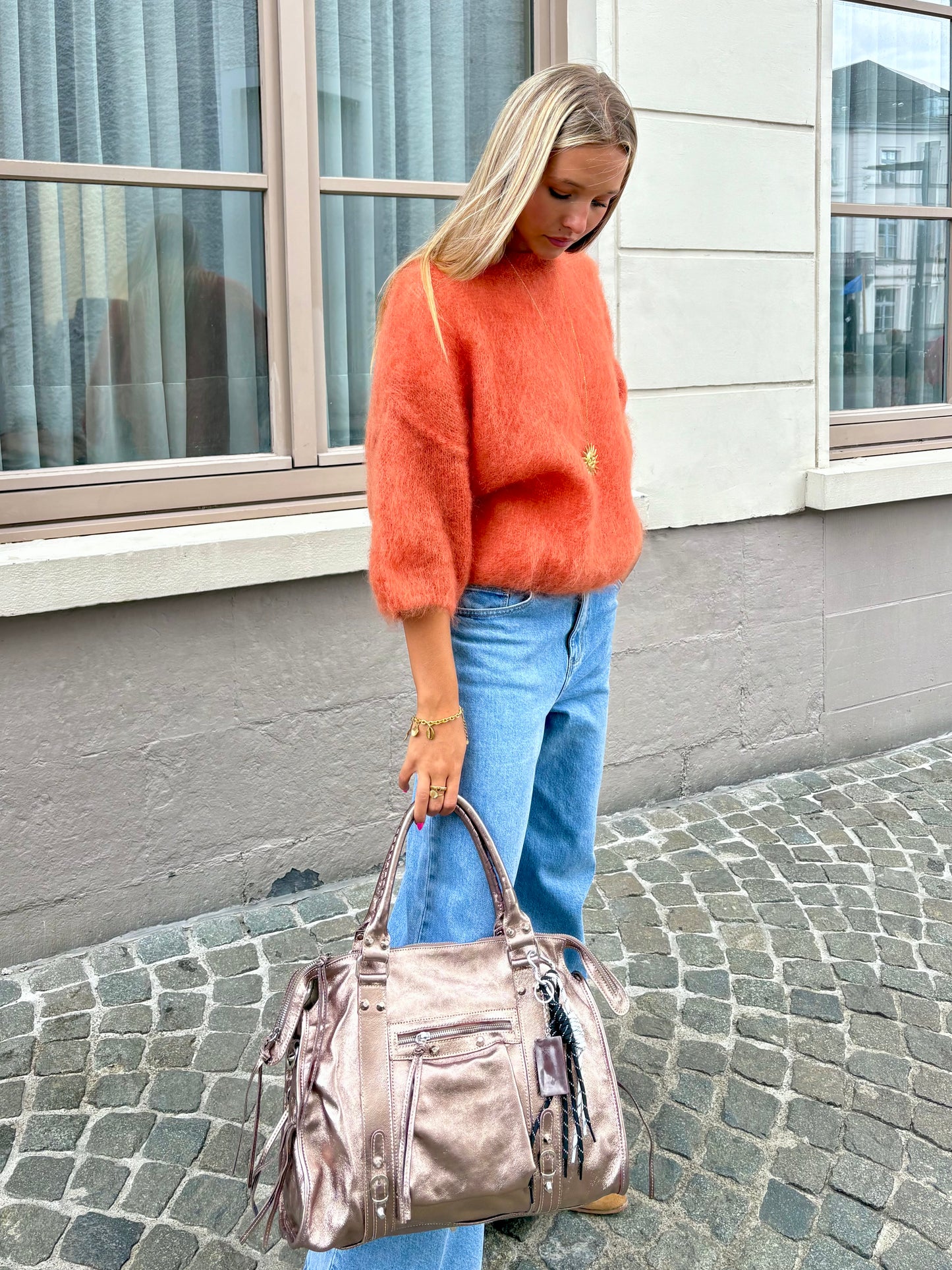 Pull rouille - ANDREA