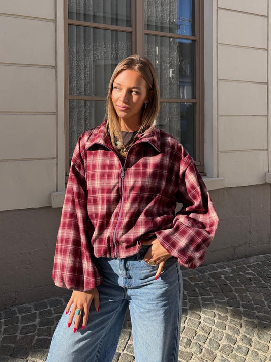 Veste bordeaux - AUDREY