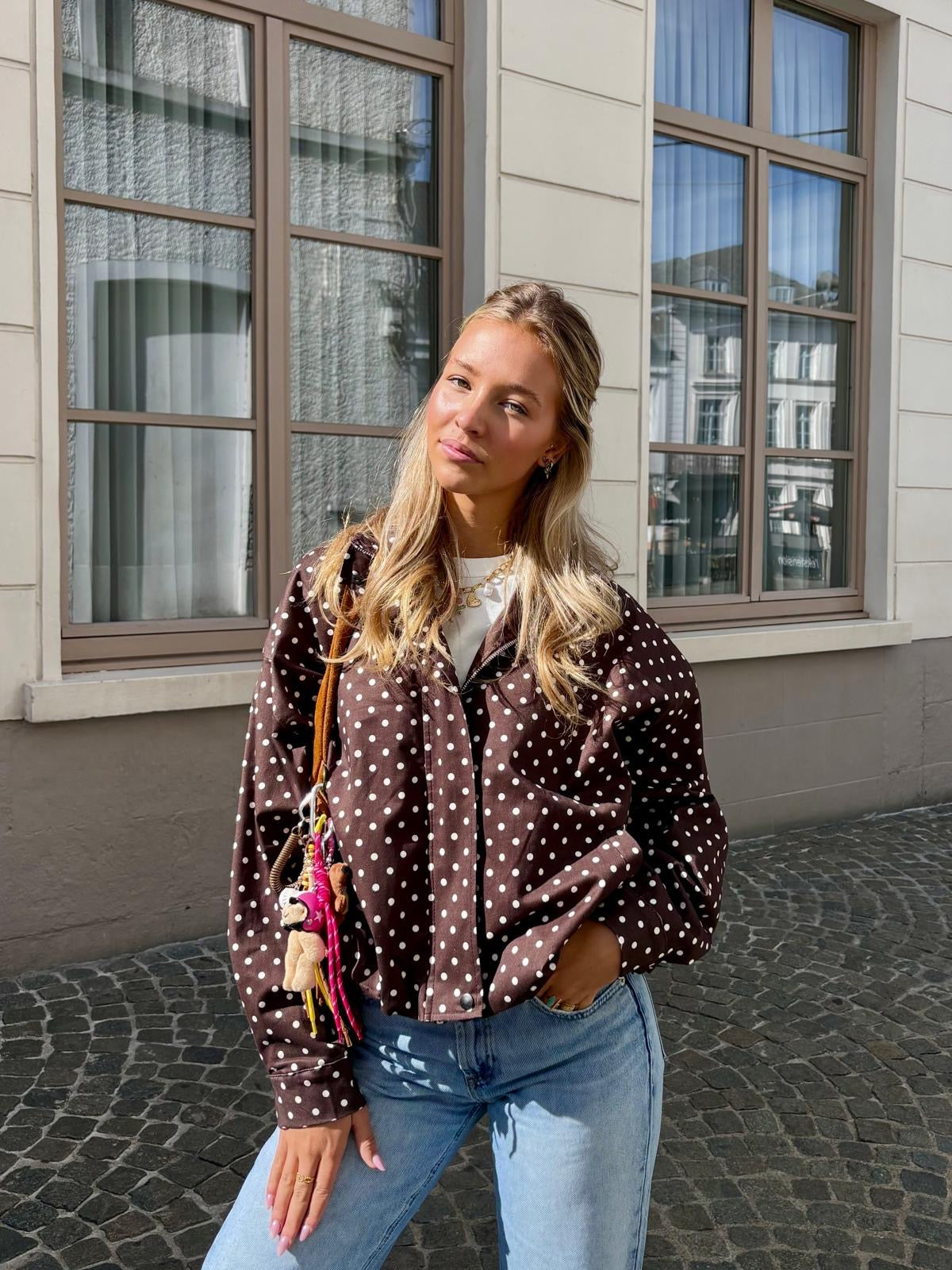 Veste marron - POLIE