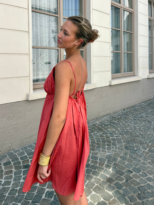 Robe terracotta - TANIA