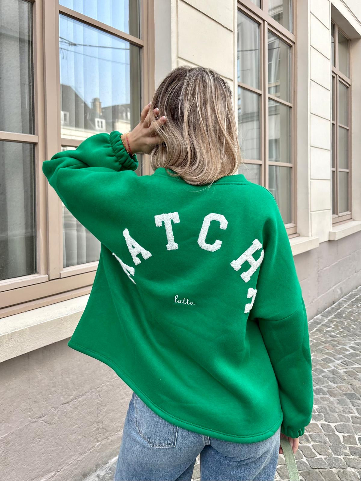 Sweat vert - MATCHA