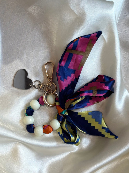 Accessoire de sac fushia - FOULARD