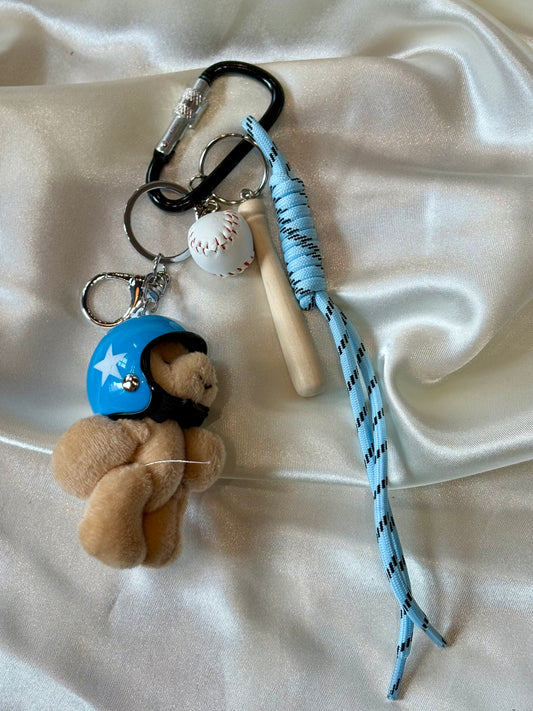 Accessoire de sac bleu - OURS