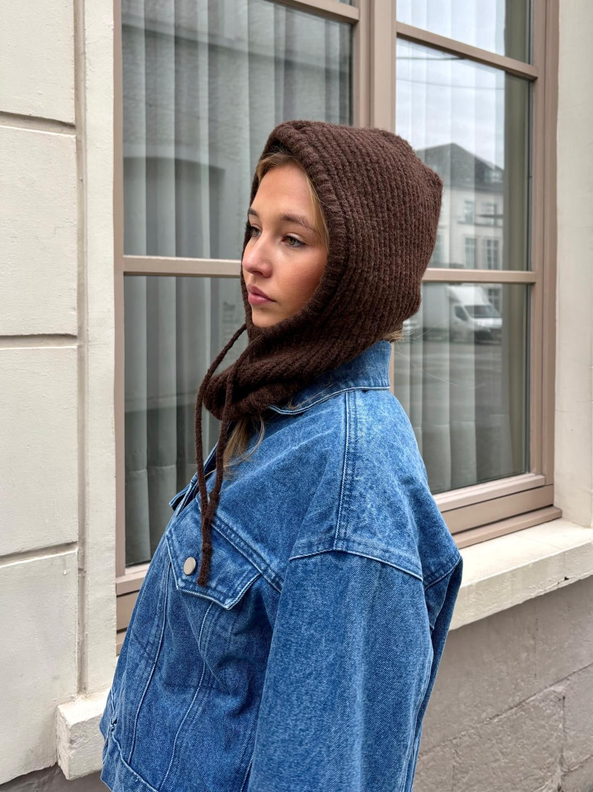 Cagoule marron - MIA