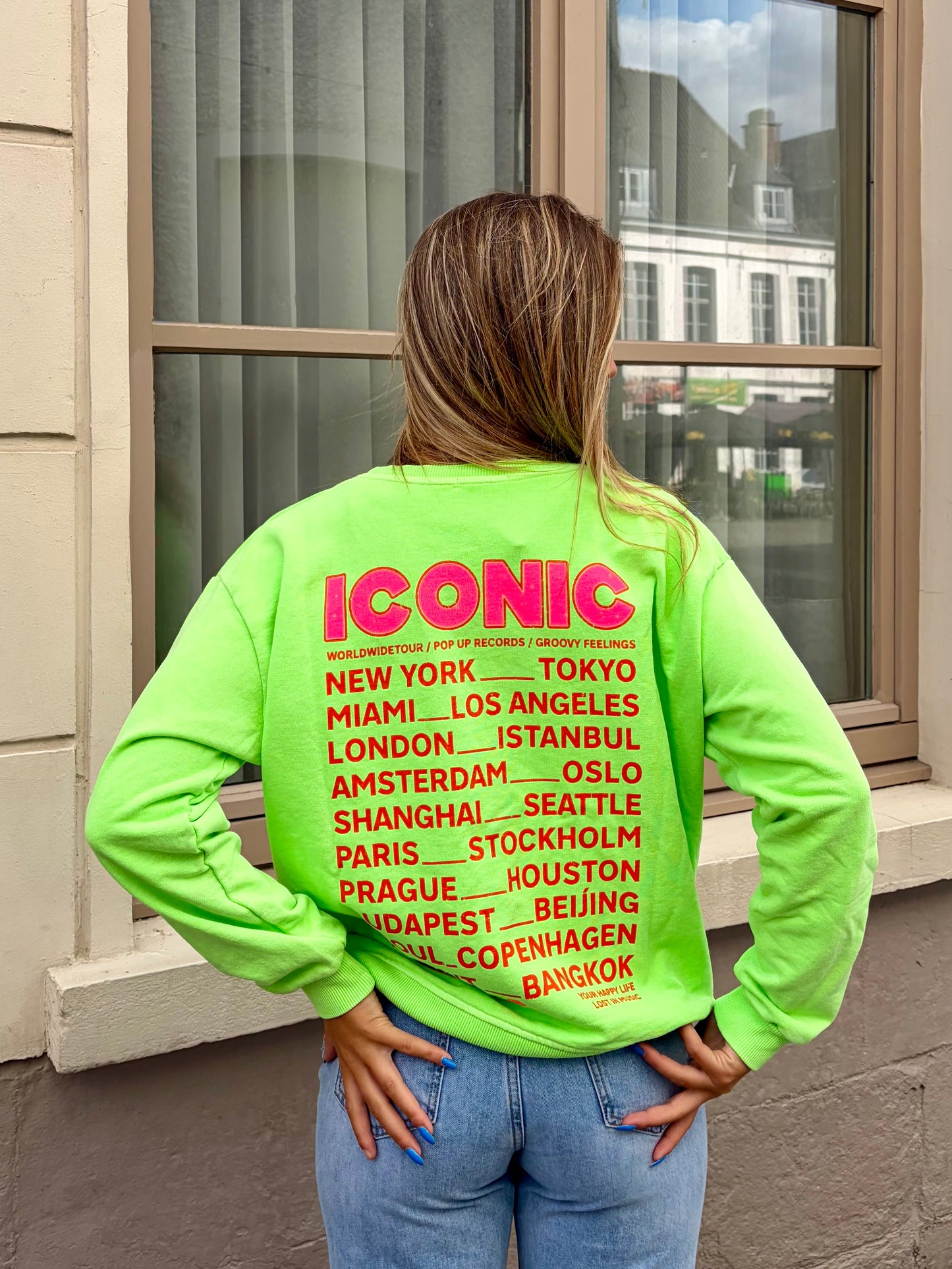 Sweat vert - ICONIC