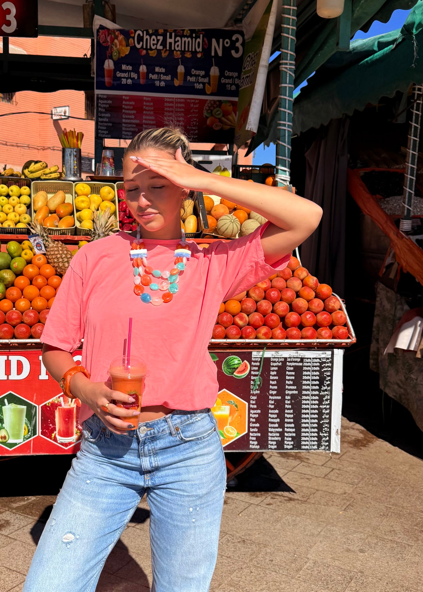 Collier corail - ARYA