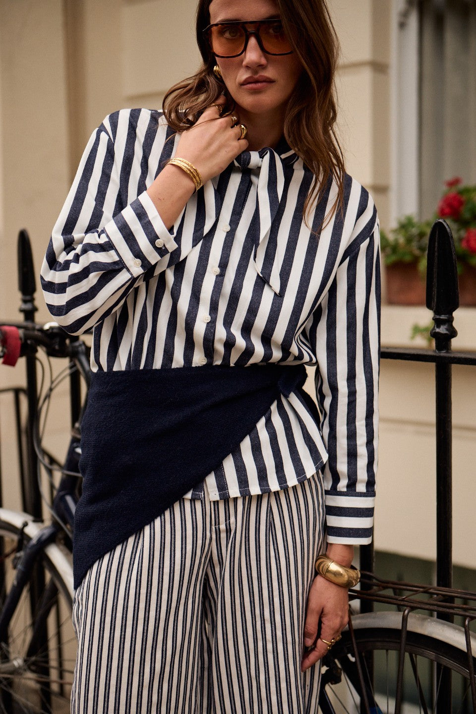 Chemise bleu marine - LOANE