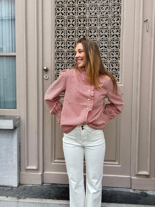 Chemisier rouge - ALMA