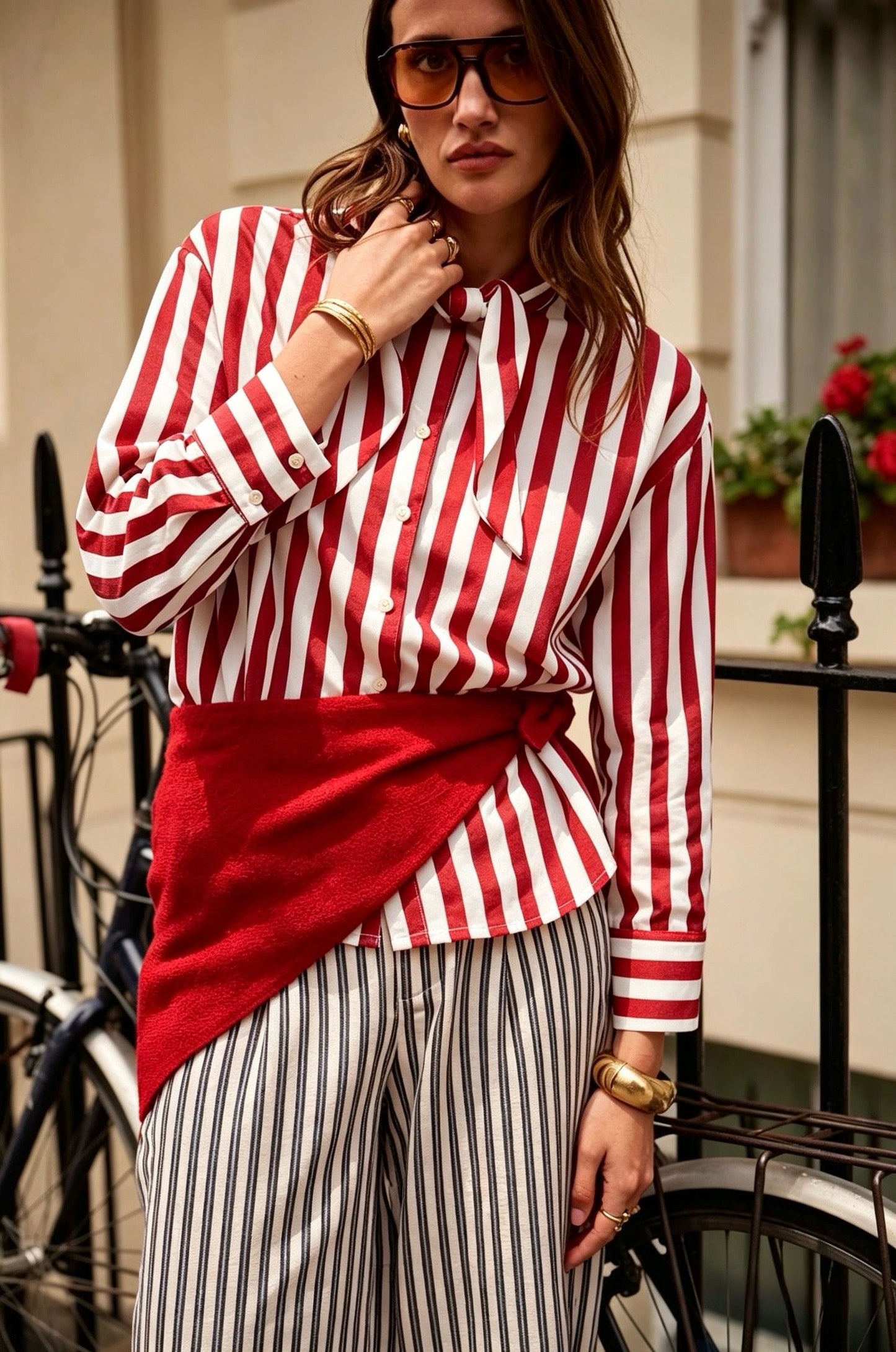 Chemise rouge - LOANE