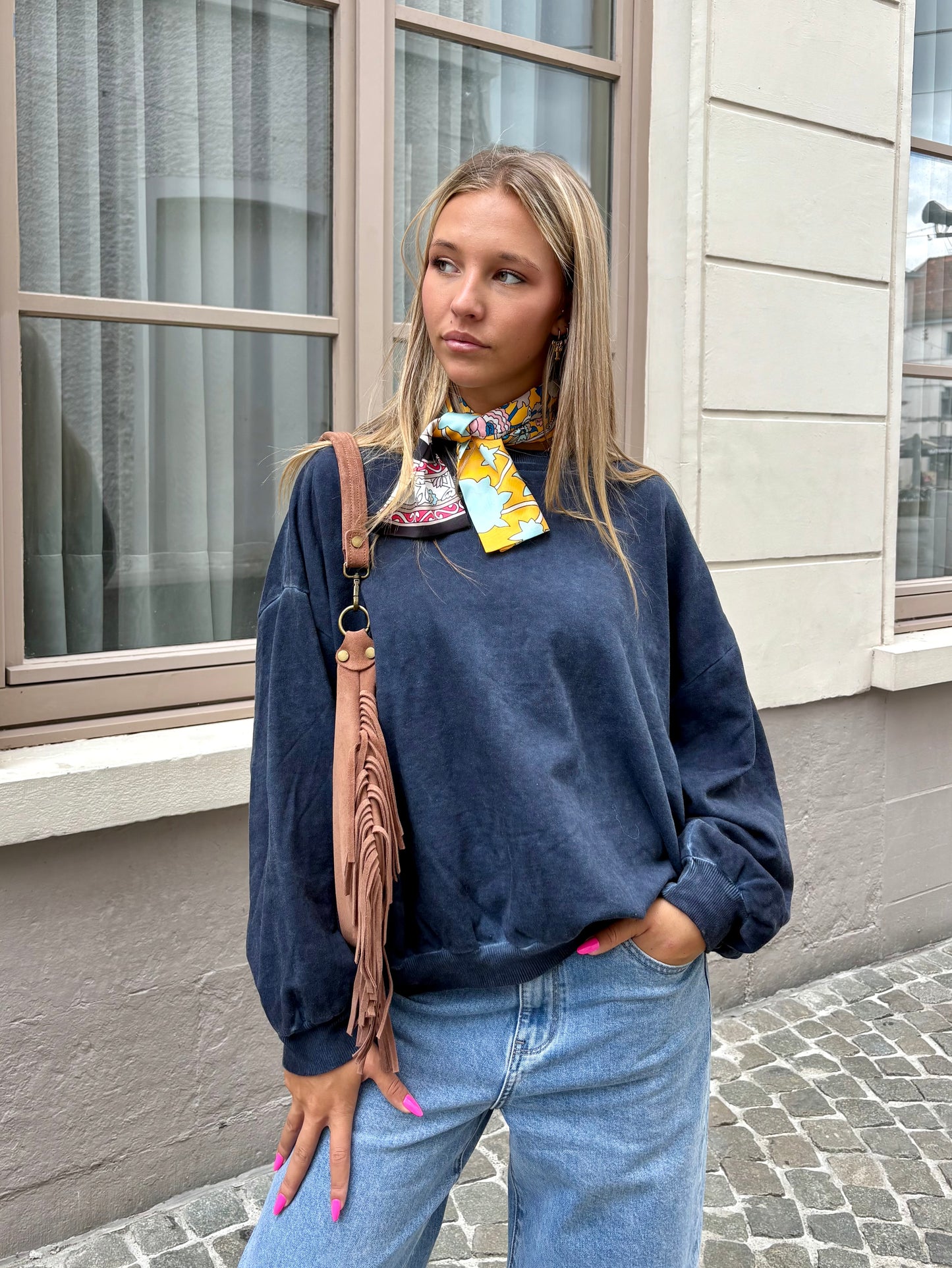 Sweat bleu marine - MANY