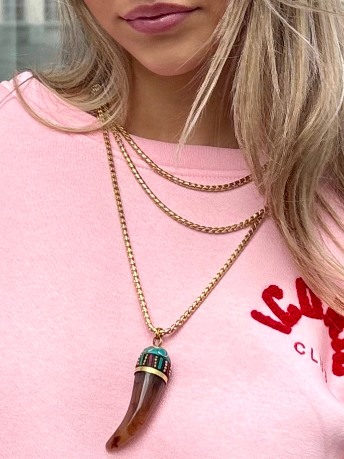 Collier triple - CORNE