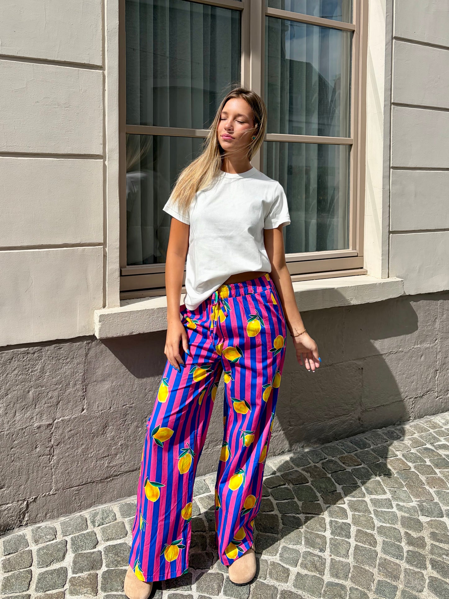 Pantalon fushia - CITRON