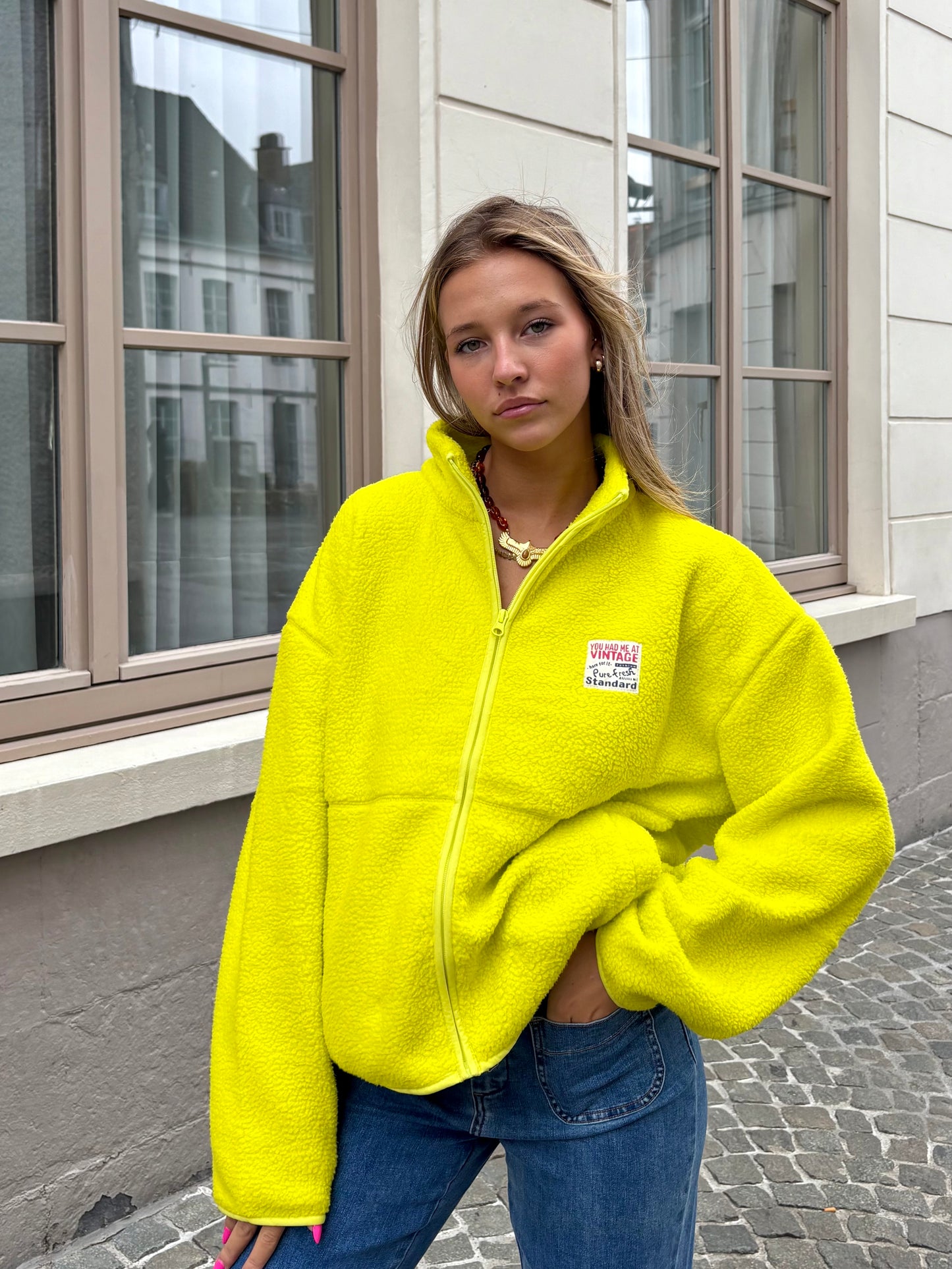 Polaire jaune - JASMINE