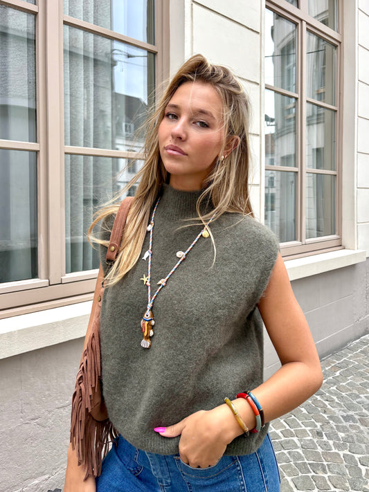 Pull kaki - JUDI