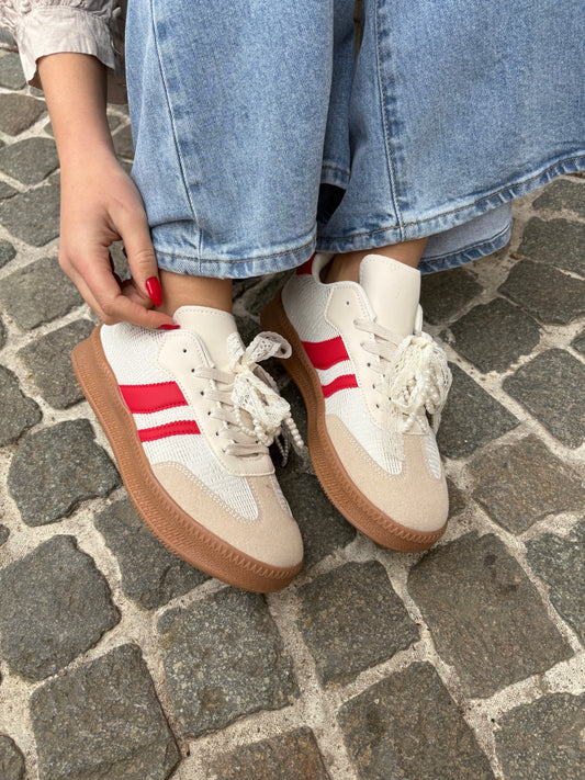 Baskets rouges - SALY