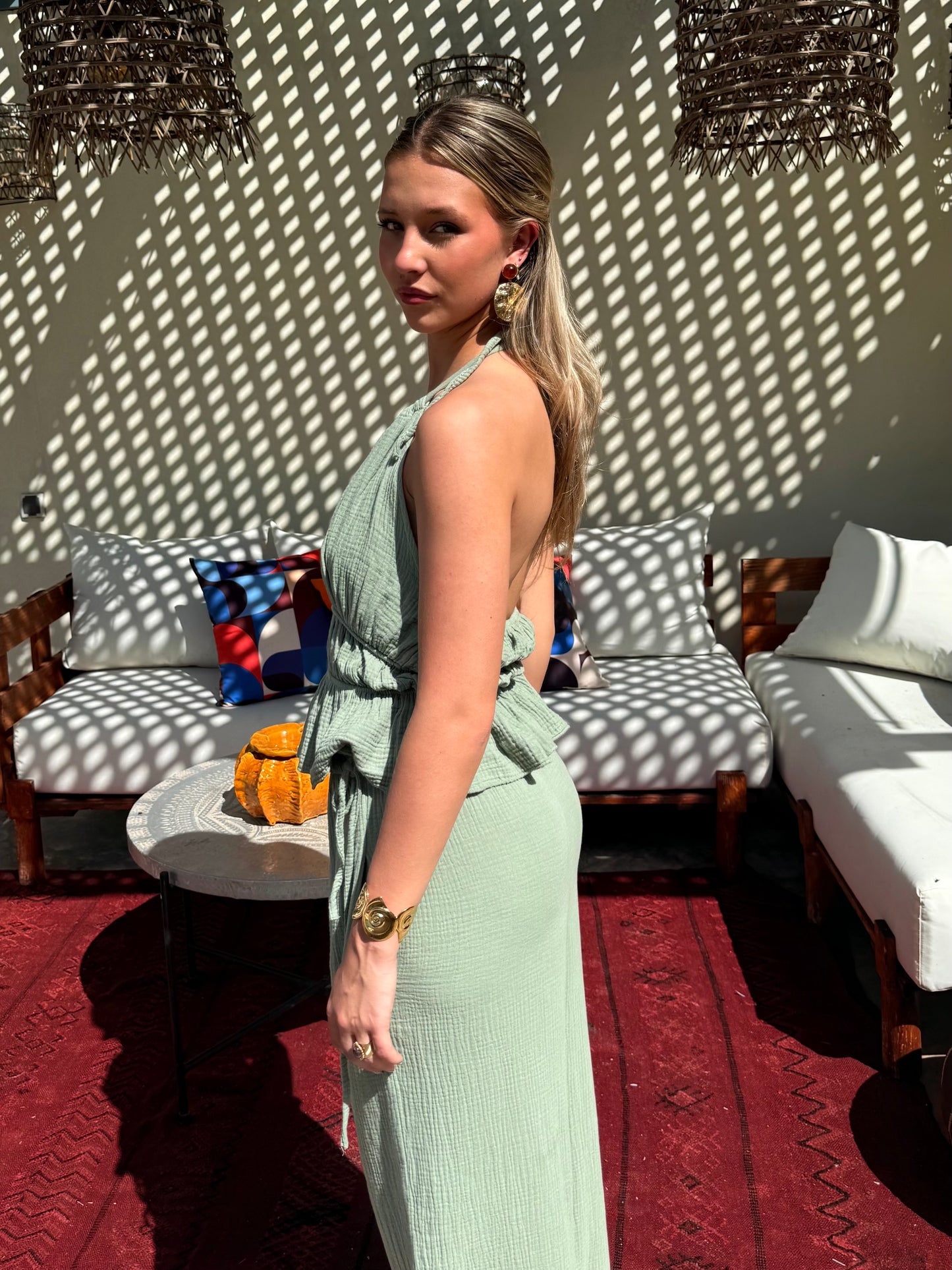 Ensemble kaki - KATIA