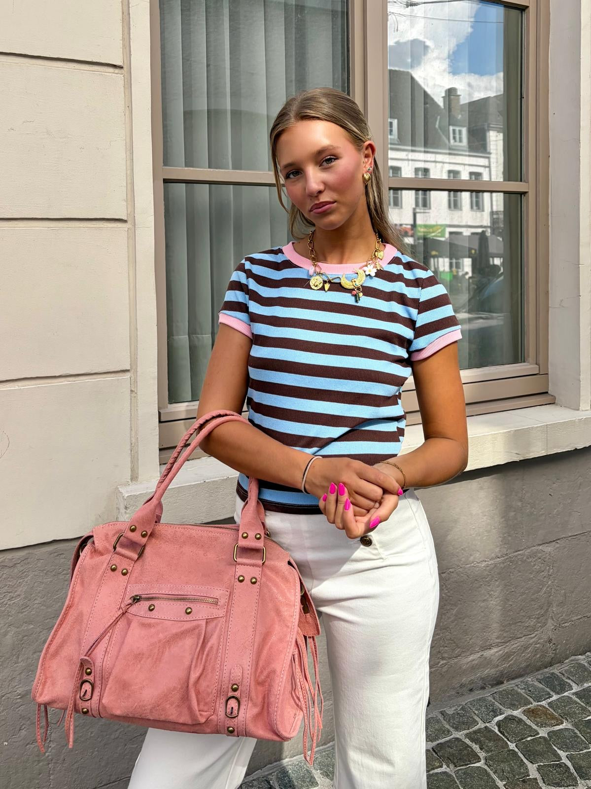 T-shirt bleu - MALI