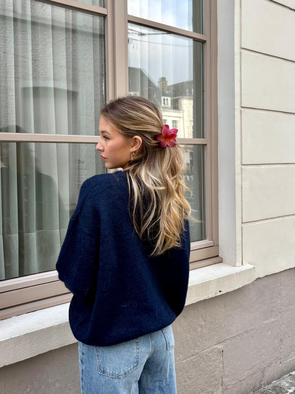 Gilet bleu marine - MARINE