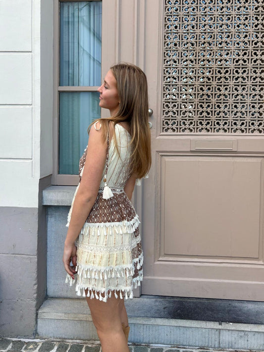 Robe marron - TAMARA