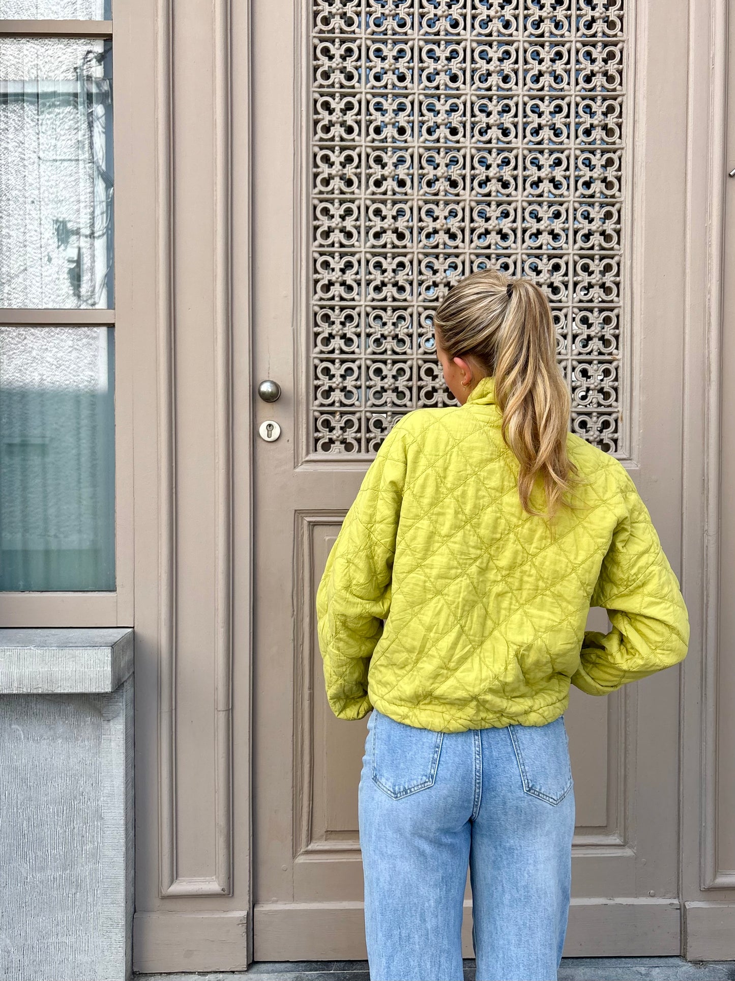 Veste verte - YASMINA