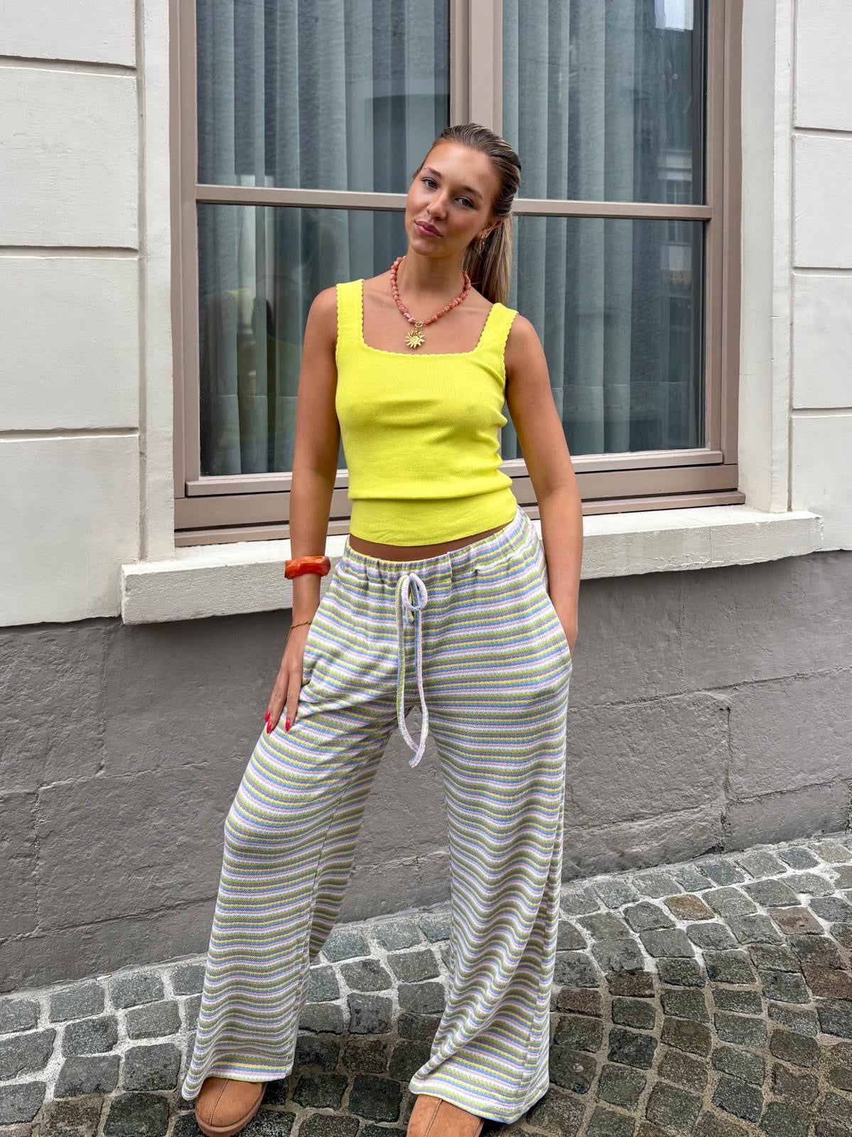 Top jaune - ORIANE