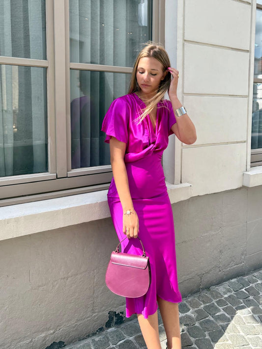 Robe mauve - ANIA