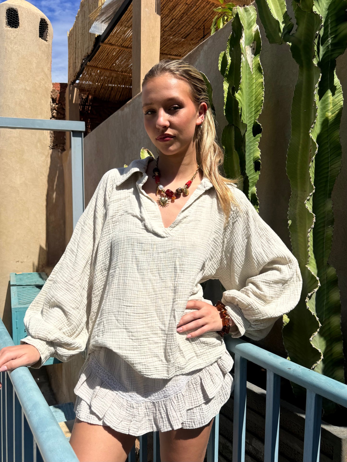 Ensemble beige - GAELLE