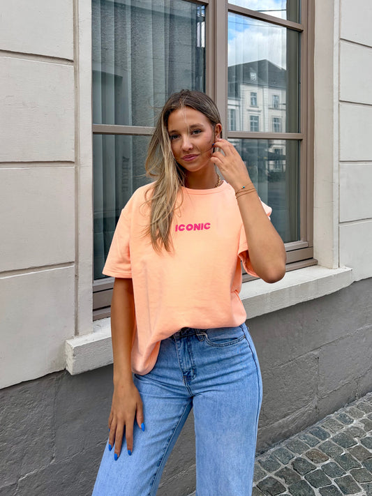 T-shirt orange - ICONIC