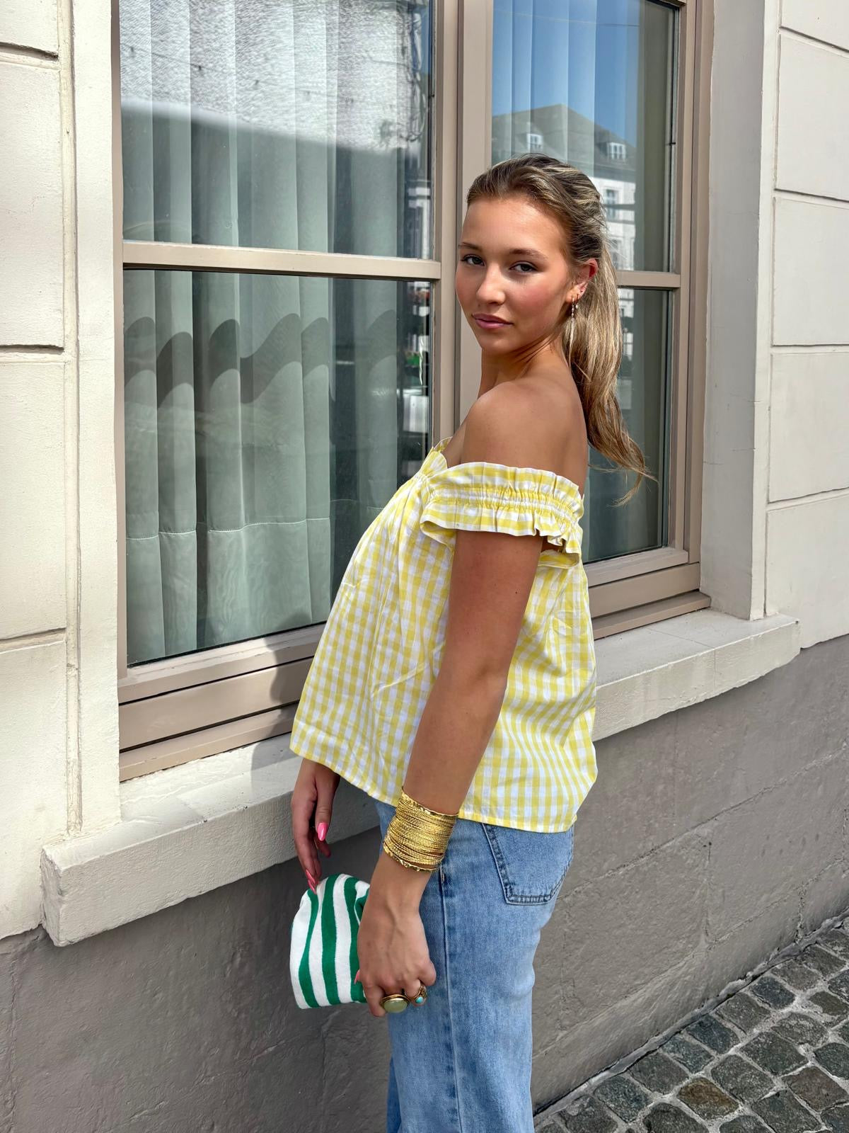 Haut jaune - CAMIL
