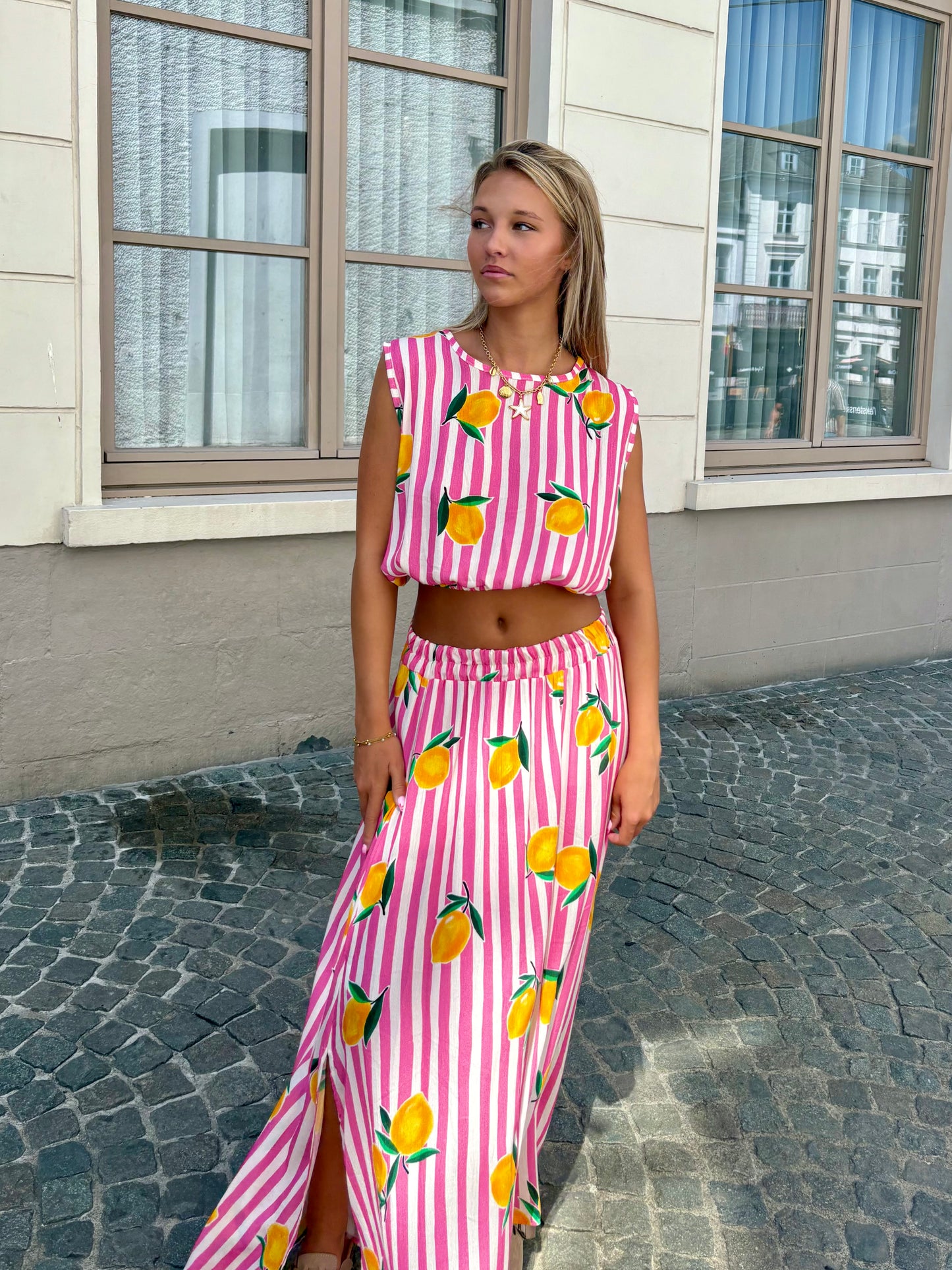 Ensemble rose - CITRON